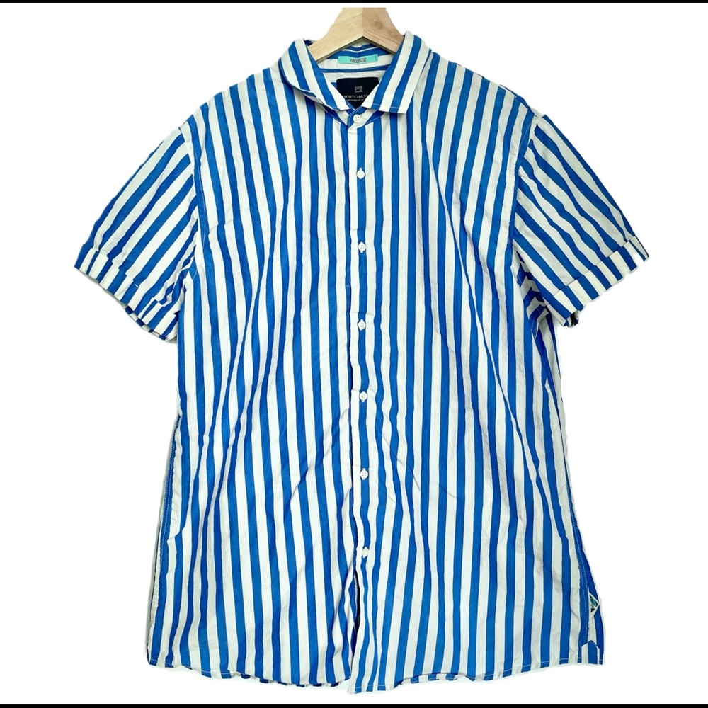 SCOTH&SODA Stripe Button Up Shirt